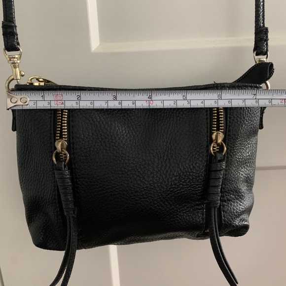 H&M Small Faux Leather Black Bag - Picture 3 of 12
